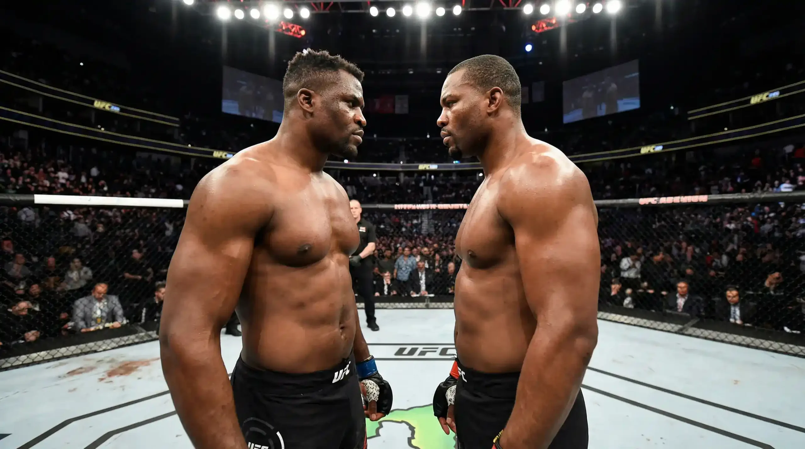 Lutadores de peso-pesado do UFC com estatísticas de nocaute e imprevisibilidade