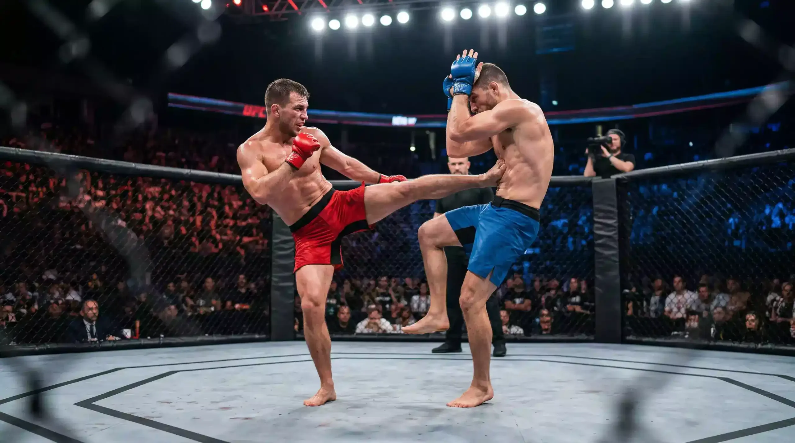 Mercados de props no UFC incluindo round exacto e estatísticas de performance